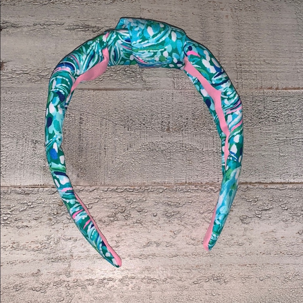 Lilly Pulitzer headband in Emerald Isle print